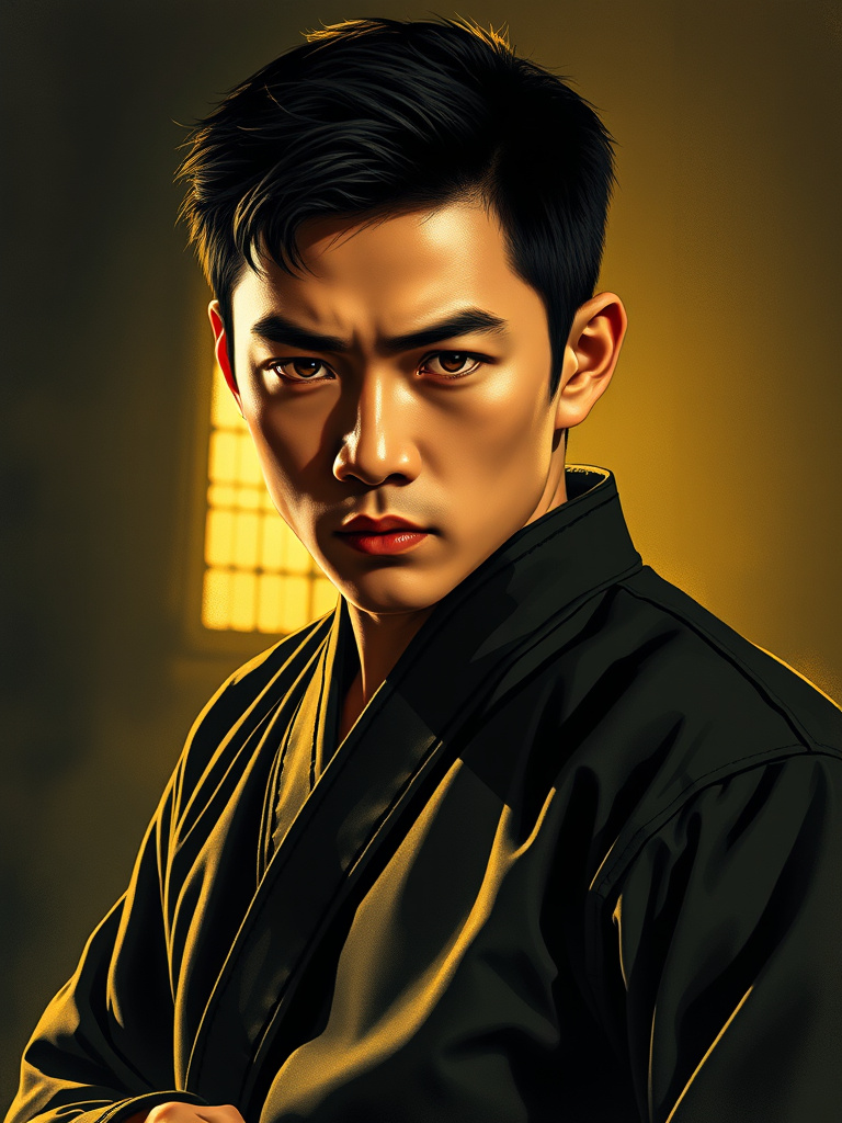 Bruce Lee portrait