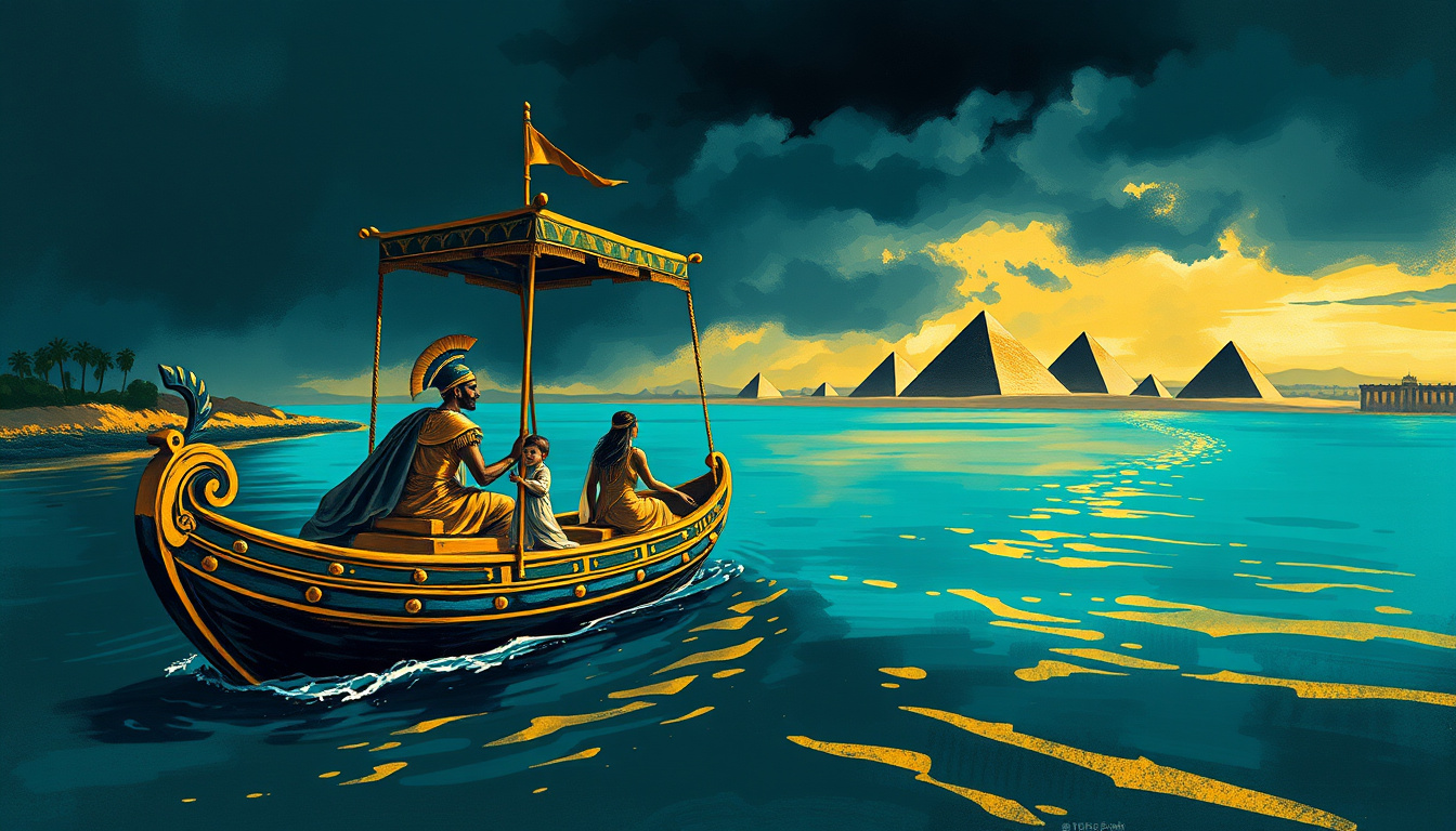 Queen of the Nile, Guest of Rome