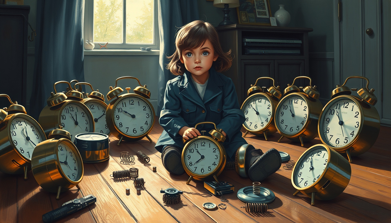 Seven Alarm Clocks