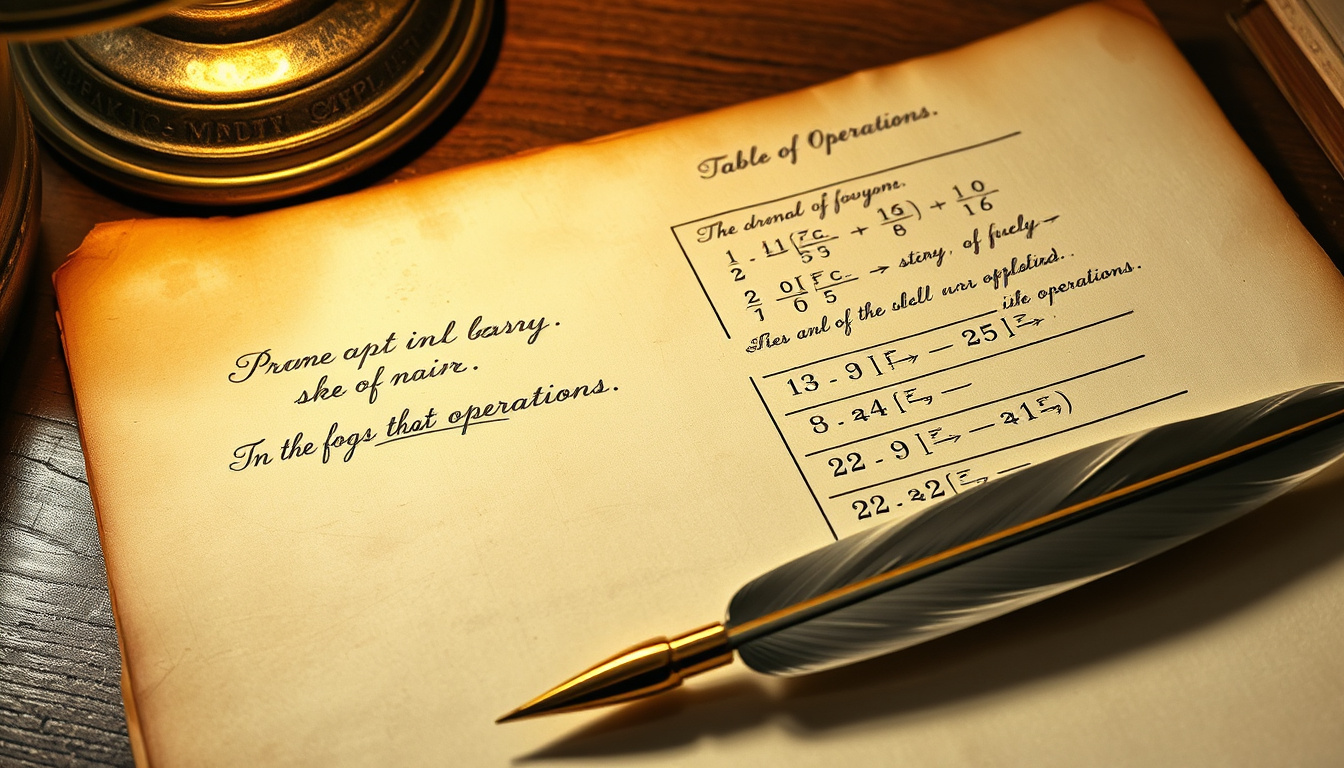 The First Algorithm